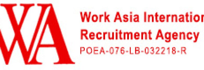 Work Asia International Recruitment Agency, Inc.